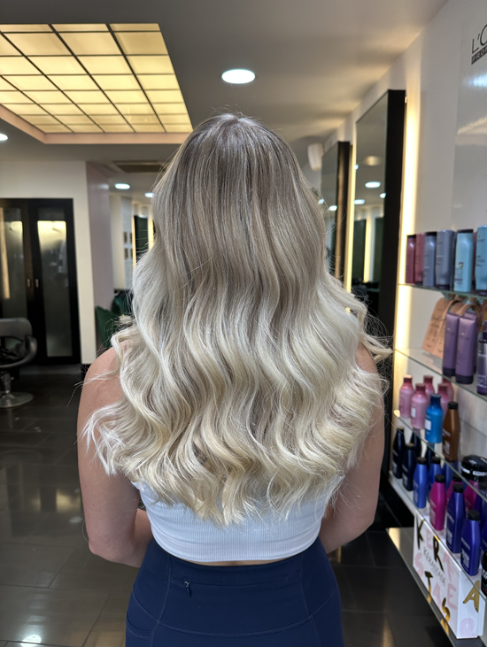 lived in blonde at Hair & The Hound Salon in Twickenham lived in blonde at Hair & The Hound Salon in Twickenham
