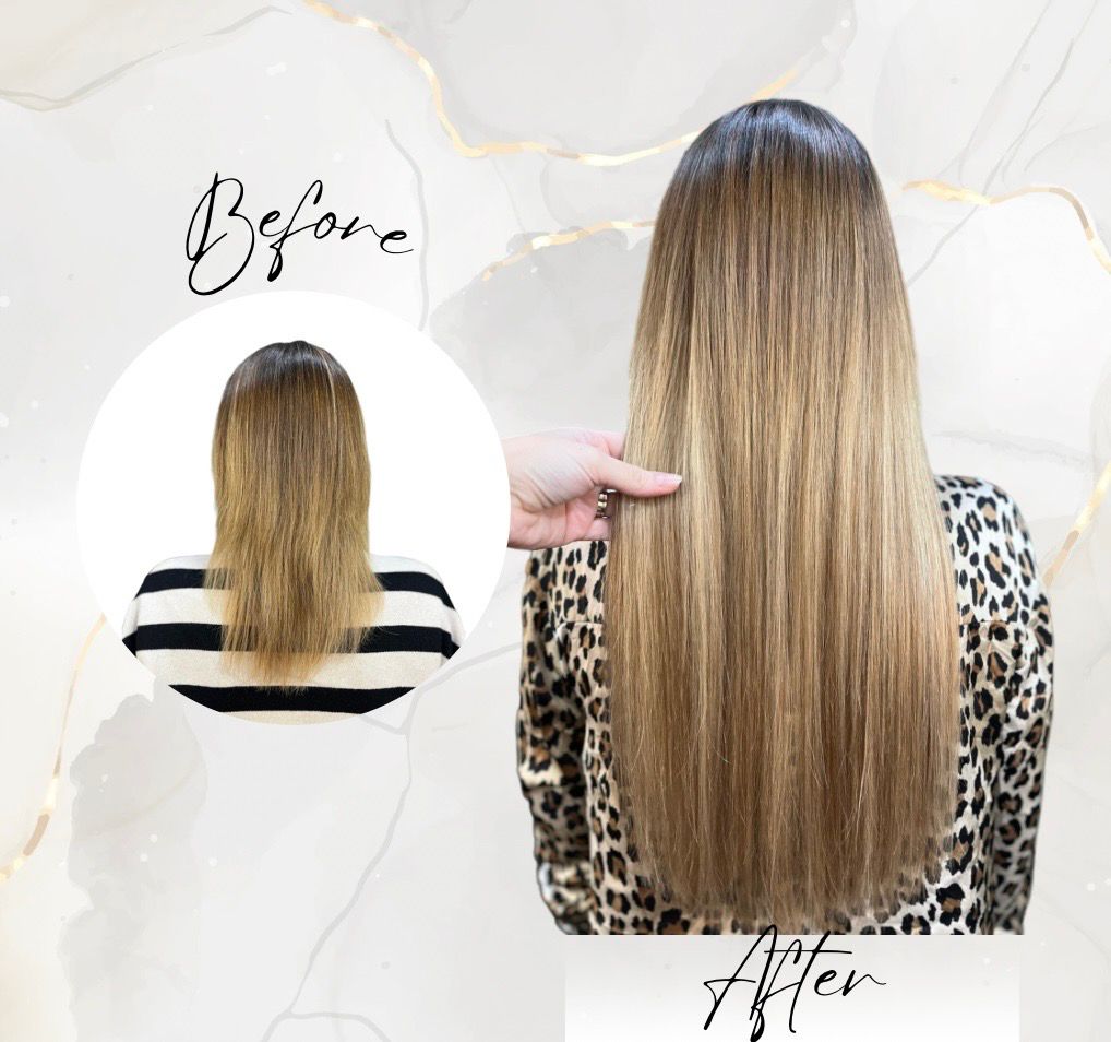 Hair Extensions at Hair & The Hound Salon in Twickenham Hair Extensions at Hair & The Hound Salon in Twickenham